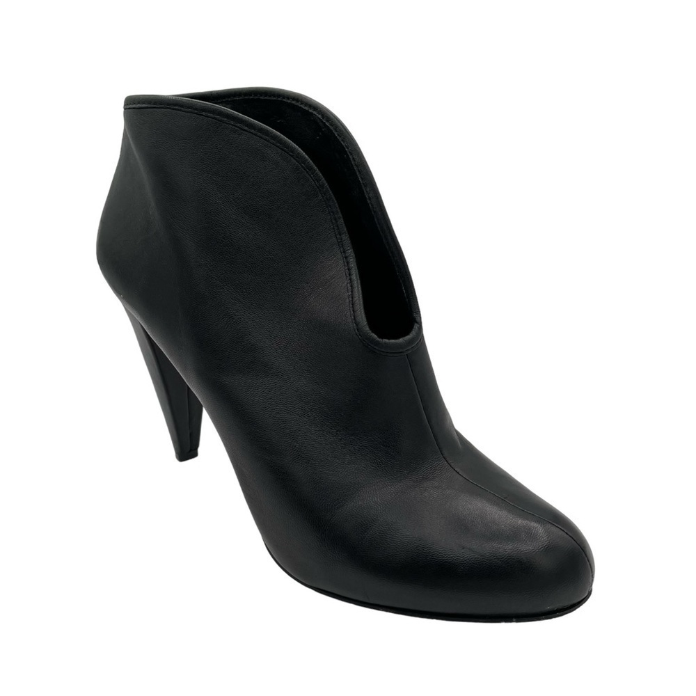 Vince Camuto Alexia Black Leather Ankle Bootie Women's Size 10